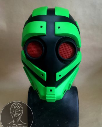 Green robot mask by Maskcraft (size 60-62)