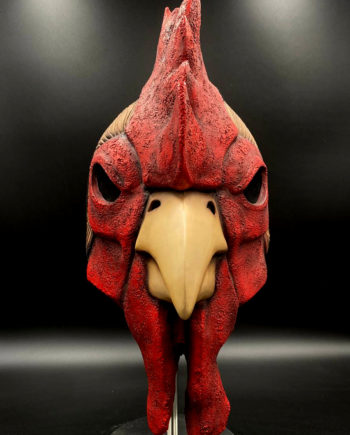 White Richard Rooster mask by Maskcraft (23-24.5 size)