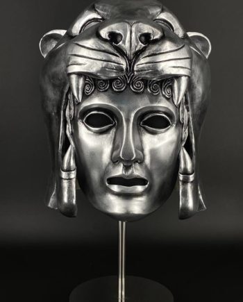 Gladiator mask with tiger helmet (Tigris of Gaul)