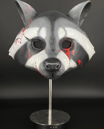 Hotline Miami style Raccoon mask